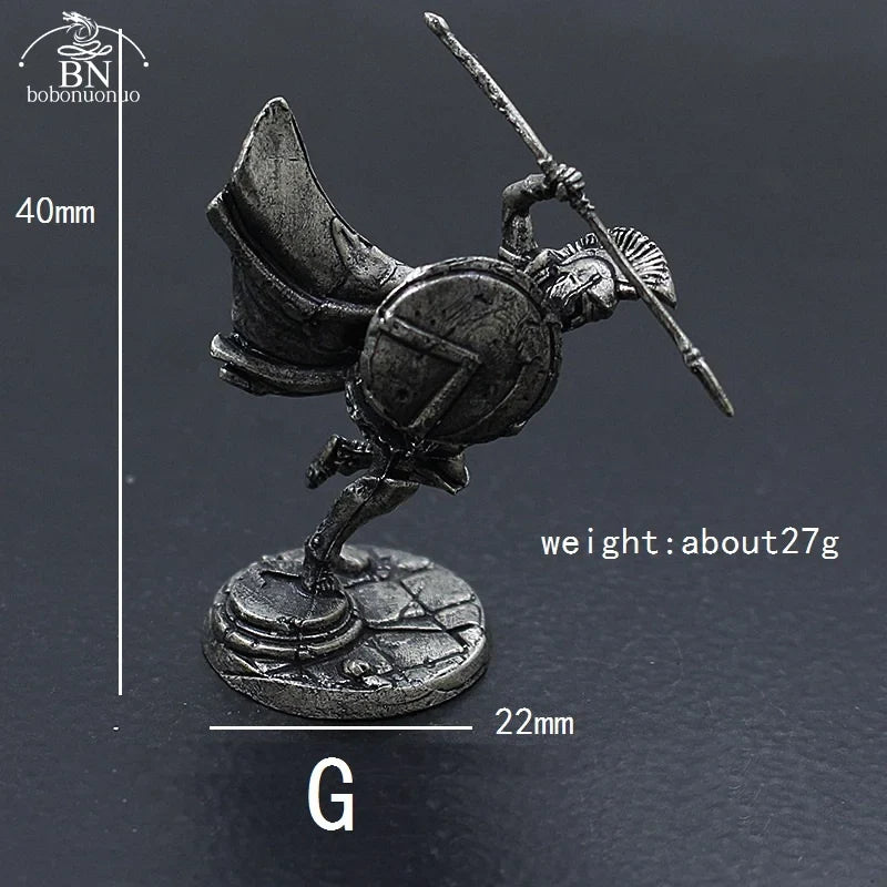 Miniatura Soldado Espartano em Cobre