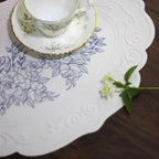 Jogo Americano Floral de Silicone para Mesa