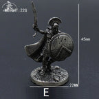 Miniatura Soldado Espartano em Cobre