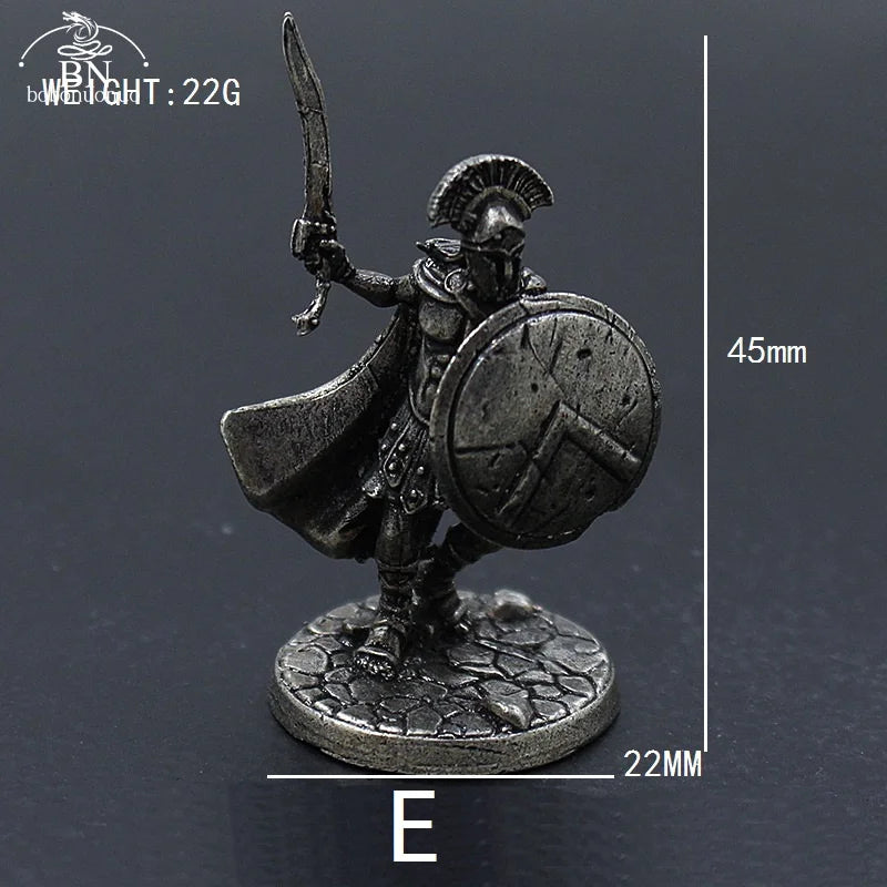 Miniatura Soldado Espartano em Cobre