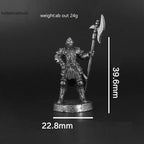 Miniatura Cavaleiro Medieval em Cobre