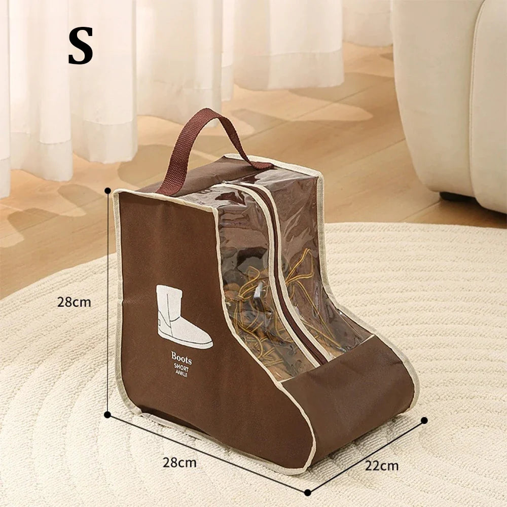 Bolsa Protetora para Botas com Visor Transparente