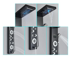 Painel de Chuveiro LED com Massagem e Display Digital