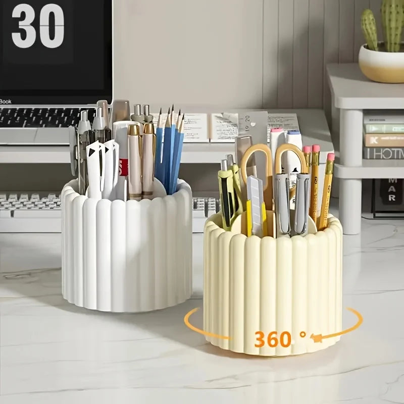 Organizador Giratório 360° para Pincéis – 7 Divisórias