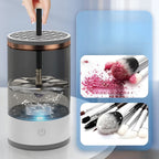 Limpador Elétrico de Pincéis de Maquiagem USB Automático