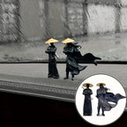 Mini Estátuas de Samurais Antigos