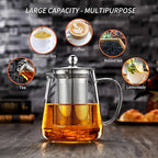 Chaleira de Vidro com Infusor