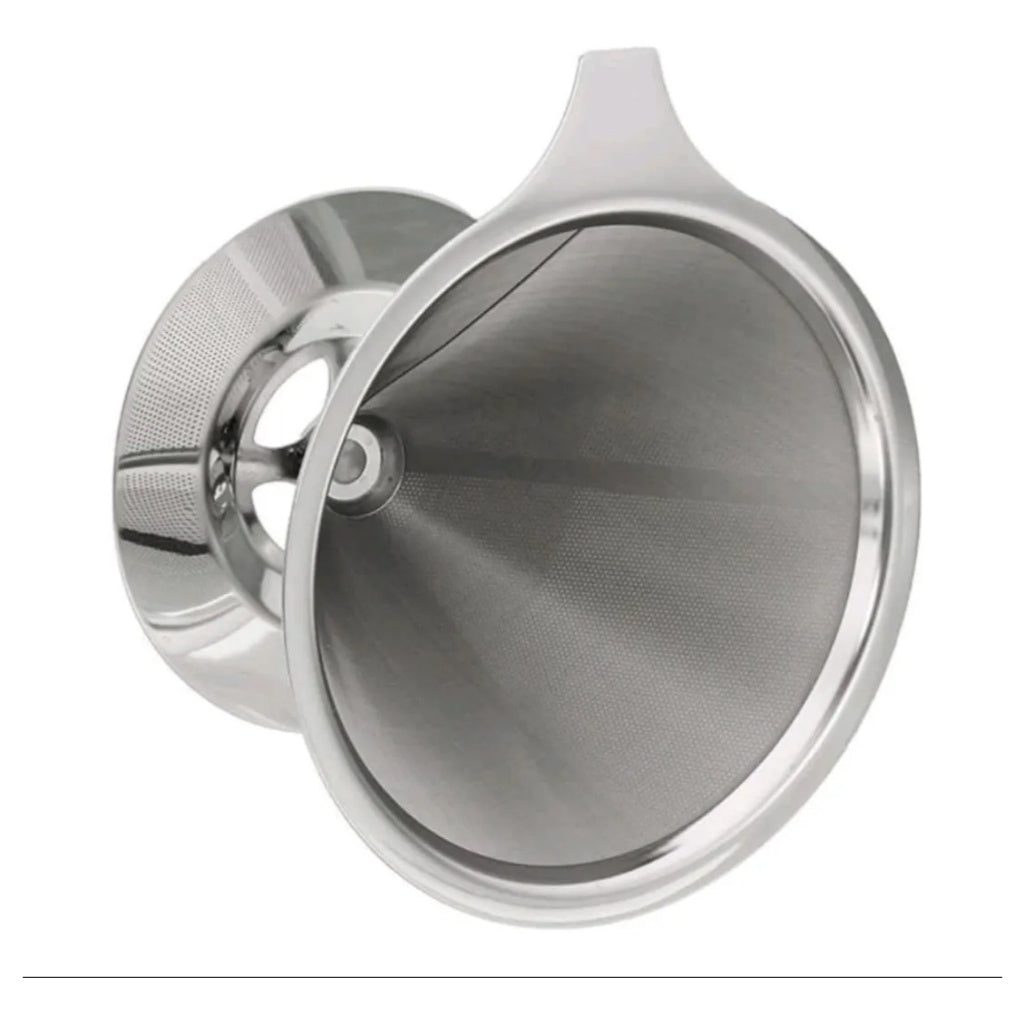 Filtro de Café Inox Reutilizável para Cone Padrão