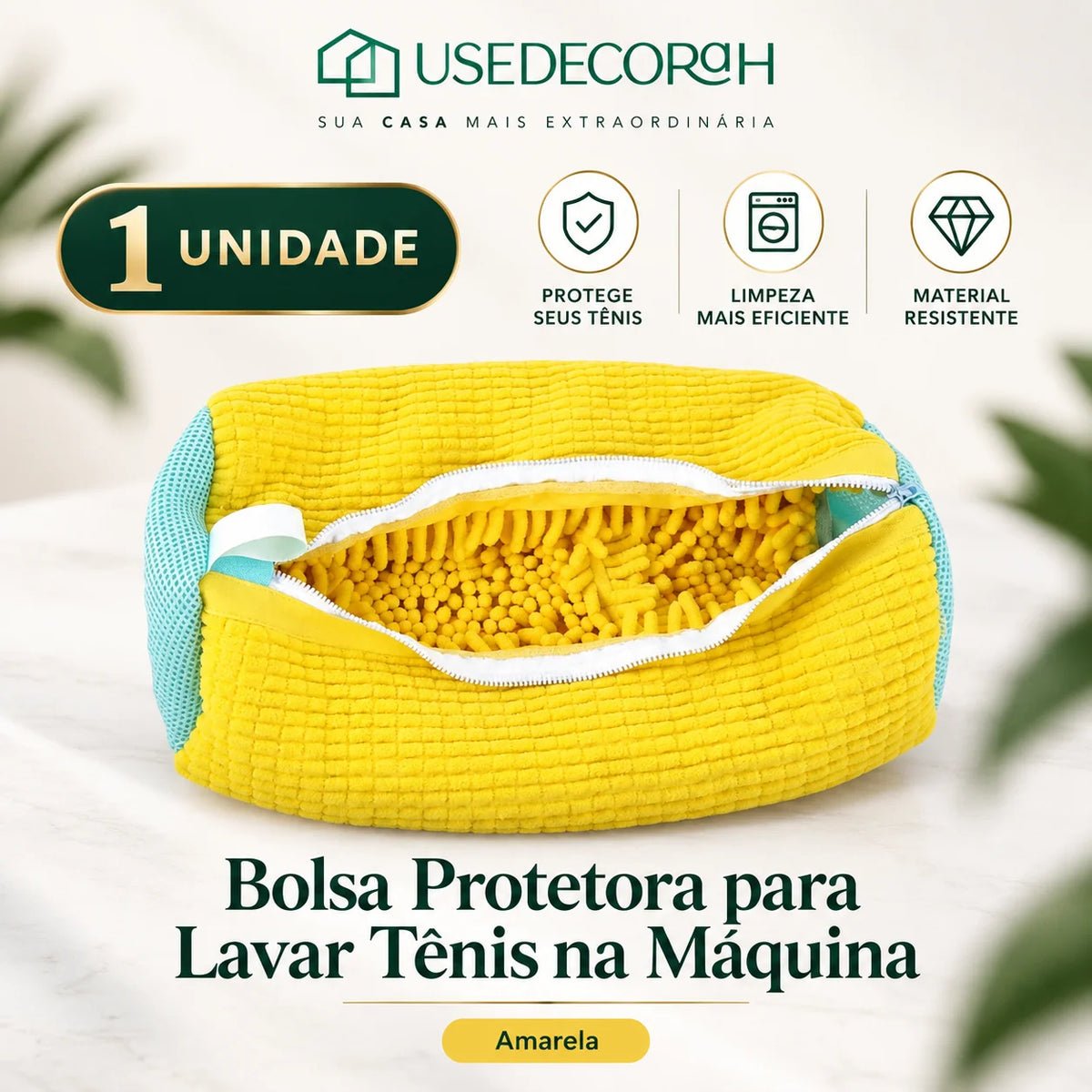 Bolsa Protetora para Lavar Tênis na Máquina