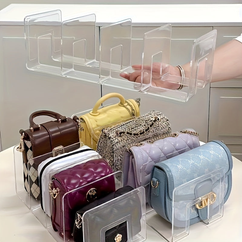 Organizador Vertical Compacto com Compartimentos Transparentes