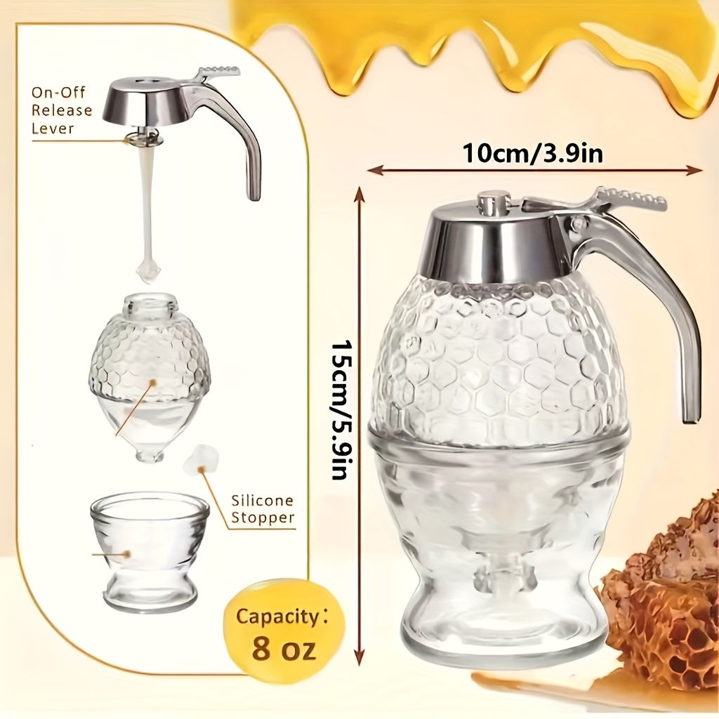 Dispenser de Mel com Suporte