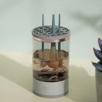 Limpador Elétrico de Pincéis de Maquiagem USB Automático