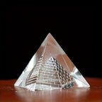 Ornamento Pirâmide de Cristal Egípcio